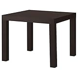 IKEA Lack Beistelltisch in schwarz; (55x55cm)