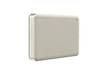 Toshiba Canvio Advance 4TB Portable External Hard Drive USB 3.0, White - HDTCA40XW3C