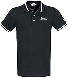 Lonsdale London Causton Männer Poloshirt schwarz L 100% Baumwolle Basics, Casual Wear, Streetw
