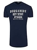 DSquared Herren T-Shirt Blau blau Gr. L, b