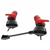 Auleset Y88 In-Ear-Kopfhörer mit Mikrofon, 3,5 mm, kabelgebunden, dynamisch, Dual-Bewegungsspule, kompatibel mit iPhone und Android, PC-Gaming, MP3, Schw