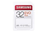 Samsung EVO Plus 32GB SDHC UHS-I U1 100MB/s Full HD Speicherkarte (MB-SC32H/EU)