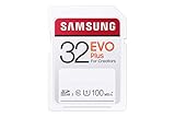 Samsung EVO Plus 32GB SDHC UHS-I U1 100MB/s Full HD Speicherkarte (MB-SC32H/EU)