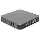 Mini-PC mit Windows 10, 128 GB EMMC + 8 GB DDR4 Intel J4005 Dual-Core-Mini-Desktop-Computer, Dual-Band-WLAN, 4K-HDMI-Anschlüsse, Bluetooth 5.0