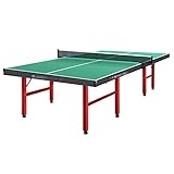 TT-Platte Tischtennisplatte Im Fitnessstudio, Tragbare & Faltbare Outdoor-Tischtennisplatte, Aerobic-Übungen Für Kinder/Erwachsene, 152,5x274x76