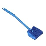 Taosheng Reinigungsschwamm für Aquarien, wiederverwendbar, doppelseitige Schwammbürste, Algenreinigungsbürste für G