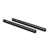 SMALLRIG 2pcs 15mm Schwarz Aluminiumlegierung Rod (M12-20cm) 8 Zoll - 1051