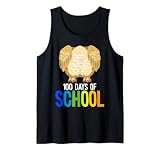Eulen-Kostüm 100 Schultage 100 Pre-K Kindergarten Kinder Tank Top