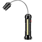 VusiElag Taschenlampe BBQ Grill Light Outdoor Super Helle Magnetische Basis Barbecue Lichter Weiche Röhre Fack