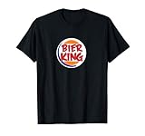 Bier King Alki T-Shirt I Alkohol Liebhaber T-S