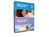 Adobe Photoshop & Premiere Elements 2022|Bundle|1 Gerät|unbegrenzt|PC/Mac|Disc|D