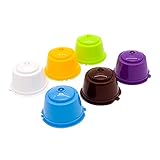 HMEILI 6 stücke Kaffeefilter Tasse Halter Pod Kaffee Kapseln Filter Körbe wiederverwendbar Home Shop Kaffee Tee Brewing Werkzeug Fit for N