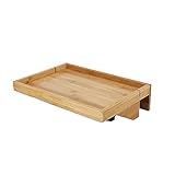 N / B Nachtregal-Aufbewahrungsorganisator, Nachttisch-Bettregale, mit Schlitz-Routing-Design und 2 cm hoher Schallwand, für Schlafzimmer Schlafsaal Side Koje Kleine Räume L