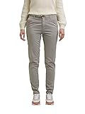 ESPRIT Damen Sommer Chino Hose, 040/LIGHT Grey-New Version, 32W / 32L