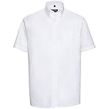 Z933 Kurzärmeliges Oxford Hemd Oberhemd Herrenhemd 5XL / 51/52,W