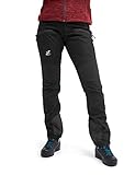 RevolutionRace Damen Nordwand Pro Pants, Hose zum Wandern und für viele Outdoor-Aktivitäten, Jet Black, 42