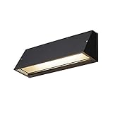 SLV PEMA® WL, Outdoor LED Wandaufbauleuchte schwarz CCT switch 3000/4000