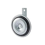 HELLA 3AL 002 952-811 Horn - M26 - 12V - 115dB(A) - Frequenzbereich: 400Hz - Hochton - Gehäusefarbe: grau - Flachsteck