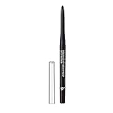 Manhattan Endless Stay Waterproof Gel Eyeliner, Schwarzer Gel Eyeliner mit Glitzer und herausdrehbarer Mine ohne Anspitzen, Farbe Starlit Black 007, 1 x 2,6g