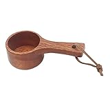 N\C Kaffee Scoopfor Boden Kaffee Bohnen Holz Griff Messlöffel Tee Tablespoon10g Kapazität Küche Zubehö
