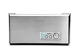 Gastroback 42398 Design Toaster Pro 4S, 4-Scheiben, intergrierter Brötchenaufsatz, 9 Bräunungsstufen, LED-Countdown-Anzeige,1.500 Watt, Edelstahl matt gebü