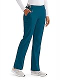 Grey's Anatomy Spandex-Stretch 5-Pocket Pant für Frauen – Medizinische Peelinghose - Blau - X-Groß