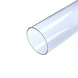 APANA Quartz Glasröhre Glas Tube Heizpilz Pelletfackel Länge 1120 mm Durchmesser 98 mm - hitzebeständig bis zu 1400 G