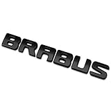 CXYYJGY Aufkleber für Kofferraum Auto Emblem Abziehbild Zubehör Stil Logo Brabus Schw