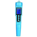 LIANAI Professionelle 3 in 1 pH/ORP/Temp Messgerät Wassermelder Multiparameter Digital LCD Tri-Meter Multifunktions für Wasserqualitäts Multiparameter-Messgerät für W