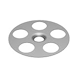LUX ELEMENTS Unterlegscheibe 35 mm Durchmesser, FIX-S 35 LFIXZ1033, Silber, 10 Stück