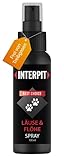 Saint Nutrition Interpit LÄUSE & FLÖHE Spray, Hochwirksam & gut duftendes Naturprodukt für Haustiere - Milben + Flohmittel für Katze & Hund | 100