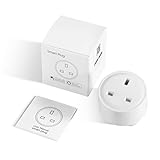 HUAGE 1Pc WiFi Smart Plug Handy WiFi Drahtlose Sprachsteuerung Remote-Buchse Home Feuerhemmenden PC Smart Power Socket WiFi Power Plug 13