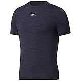 Reebok Herren LM BP ACTIVCHILL Tee Kurzärmeliges T-Shirt, Schwarz, M