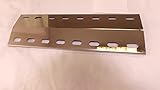 1 Stück 385mm x 120mm x 1mm Edelstahl Flammenverteiler / Flammenabdeckung / Grillblech – super Ersatzteil für u.a. Activa, Campingaz, Grandhall, Landmann, Outdoorchef, Patton, Santos, (385-125-1)