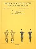 Musikverlag Ricordi & Co 7 LEICHTE DUETTE - arrangiert für Zwei Querflöten [Noten/Sheetmusic] Komponist: IMBESCHEID Alb