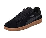 PUMA Unisex Smash v2 Sneaker, Black Black, 41 EU