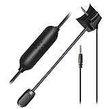 MYBOON Professionelles Kondensatormikrofon Outdoor-Videoaufnahme Mic 3,5 mm Stecker Aufnahme Interviewaufnahme für -QC35 QC3