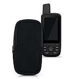 kwmobile Tasche kompatibel mit Garmin GPSMAP 66s / 66st / 66i - GPS Handgerät Neopren Hülle - Schutzcover Navi Schw