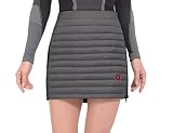Little Donkey Andy Damen Leichte Winddichter Thermorock Stepprock Puffer Sportskorts zum Wandern Golf Dunkelgrau S
