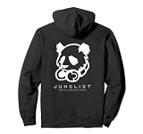 Junglist DnB Trommel und Bass Panda Rave Dschungel DJ Pullover H