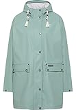 Schmuddelwedda Oversize Regenmantel Damen 34318580 Rauchmint, XS/S R