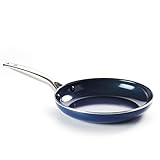 Blue Diamond Pfanne Bratpfanne Induktion Keramik Beschichtet, Toxinfreies Kochen, Ofen- und Spülmaschinengeeignet - 28 cm, B