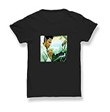 Movie Scene Zac Efron Edited Black Tshirt T-Shirt Top 100% Baumwolle für Herren, T-Shirt für den Sommer, Geschenk, Herren, Freizeithemd, M, Black