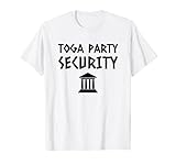 Toga Party Sicherheitsgitter, griechische Feier, College Frat Boy T-S