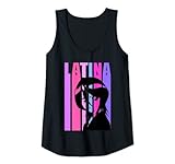 Damen Anime Latina Queen Anime Lover Spanish Girls Mom Ladies Cool Tank Top