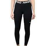 Nike Women's W Np 365 Tight, Black/White, S