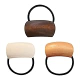 Yijunmca 3 Stück Pferdeschwanz Halter Elastischer Haarseil Geometrische Haargummis Haarsträhnen Wickelseil Haarbänder Haarnadeln Haarspangen Haarschmuck Haar DIY Zubehör für Mädchen D