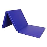 CCLIFE 180x60x5cm Klappbare Weichbodenmatte Turnmatte für Zuhause Fitnessmatte Gymnastikmatte rutschfeste Sportmatte Spielmatte, Farbe:B