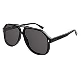 Gucci GG1042S 001 60-13-145 Herren-Sonnenbrille, schwarz, graue G