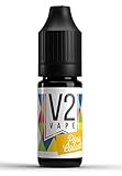 V2 Vape Pina-Colada AROMA / KONZENTRAT hochdosiertes Premium Lebensmittel-Aroma zum selber mischen von E-Liquid / Liquid-Base für E-Zigarette und E-Shisha 10ml 0mg nik